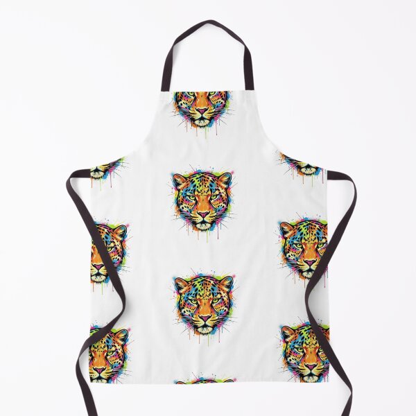 Item preview, Graffiti Leopard Splashed In Neon Colors With Texture designed and sold by Kony83.