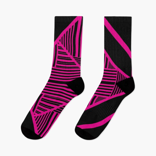 Item preview, Triangle stripes 2 in Magenta and Black designed and sold by LAEC-Shop.