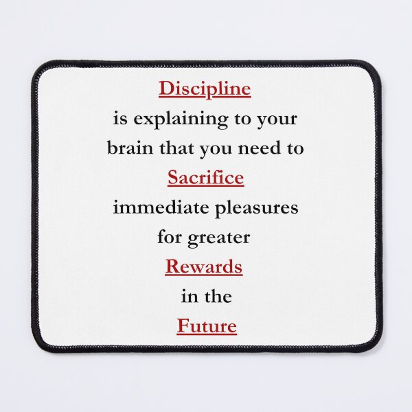 Item preview, Discipline sacrifice future quote designed and sold by StuffandThingsB.