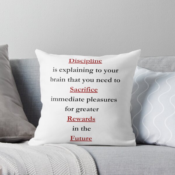 Item preview, Discipline sacrifice future quote designed and sold by StuffandThingsB.