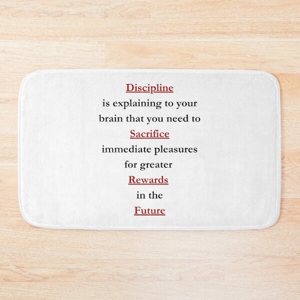 Item preview, Discipline sacrifice future quote designed and sold by StuffandThingsB.