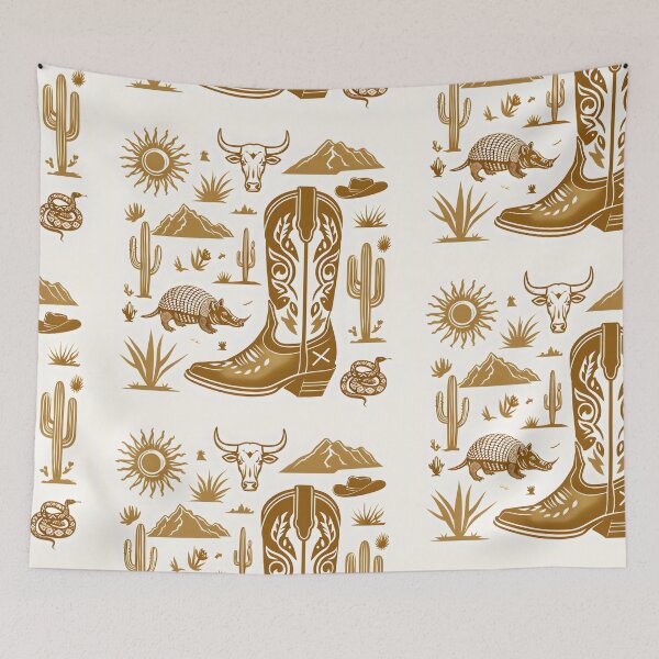 Item preview, Western Desert Design — Rustic Cowboy & Southwestern Art” designed and sold by TheArtisticPres.