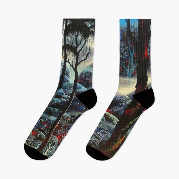 Item preview, Niebla en el bosque oscuro de Eyvind Earle designed and sold by Jemychte.