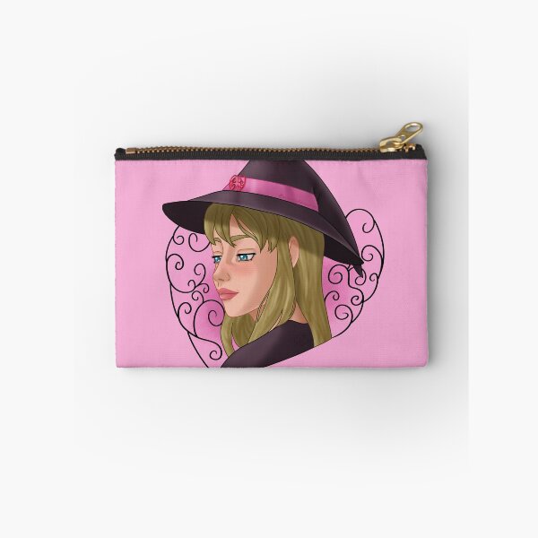 Item preview, Romantic witch portrait designed and sold by AssortedDrawings.