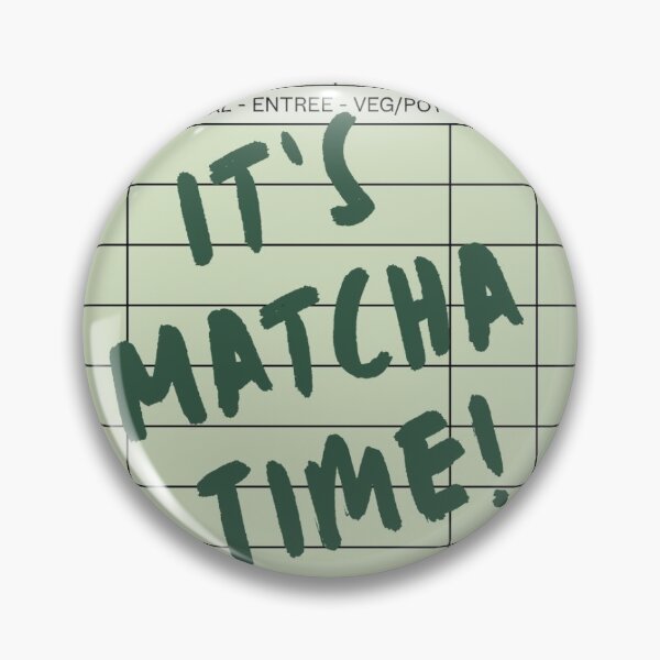 Item preview, Guest Check-Matcha Time designed and sold by nota90sbaby.