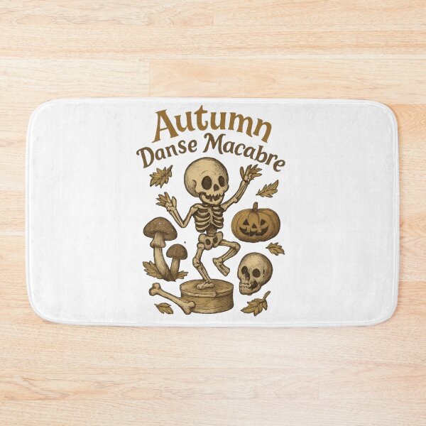 Item preview, Autumn Danse Macabre Skeleton Shirt | Vintage Halloween Dance Design | Creepy Cute Fall Aesthetic designed and sold by FUIRY .