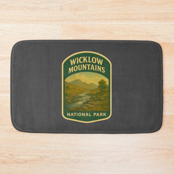 Item preview, Vintage Ireland Landscape Art Print: Wicklow Mountains designed and sold by PinUpPizzazz.