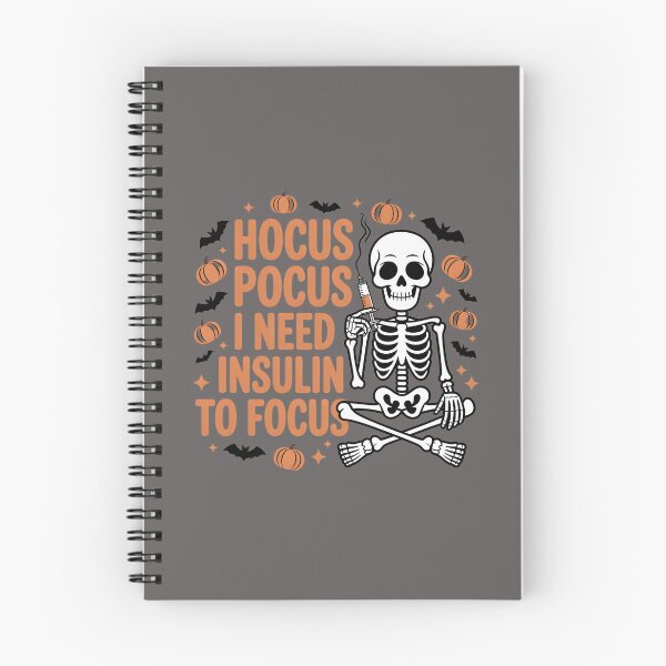 Item preview, Hocus Pocus I Need Insuline To Focus SKELETON designed and sold by RosCraft.