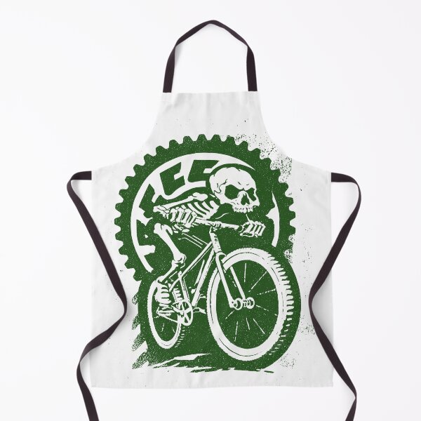 Item preview, CHAIN TO THE GRAVE – Skeleton Fixed Gear Rider | Street Punk Cycling Art designed and sold by Absyntart.