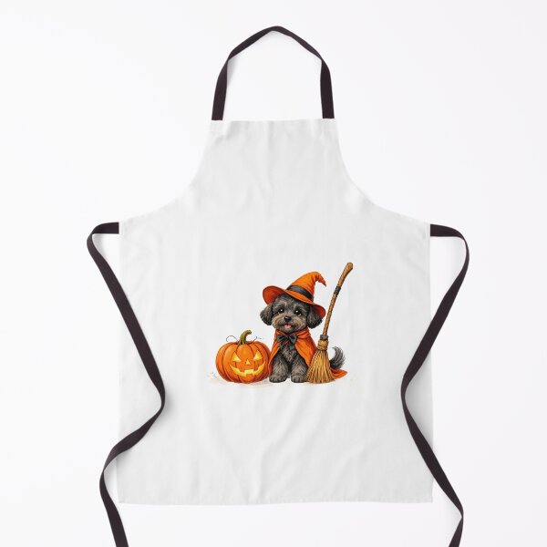 Item preview, Adorable Schnoodle Witch Dog Halloween designed and sold by Kedspicedesign.