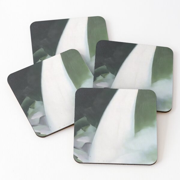 Item preview, Green And White By Georgia O'keeffe designed and sold by LOIKAMT.