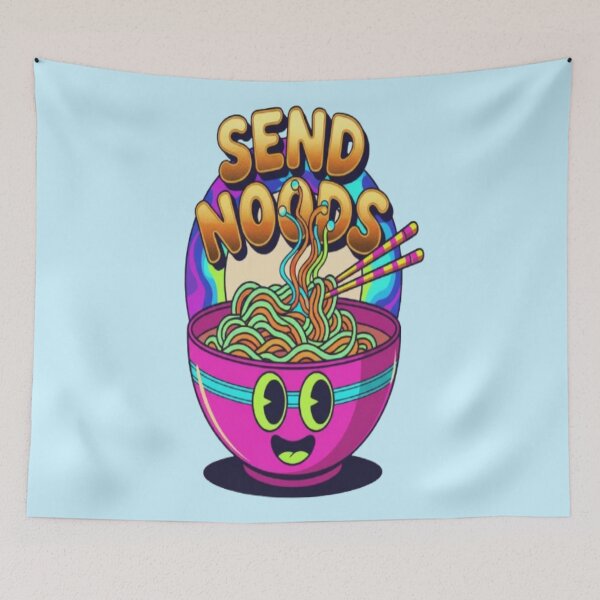 Item preview, Send Noods Cute Kawaii Ramen #2 designed and sold by creativerooney.