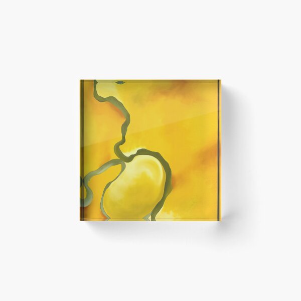 Item preview, Green, Yellow And Orange By Georgia O'keeffe designed and sold by LOIKAMT.