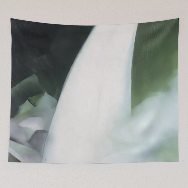 Item preview, Green And White By Georgia O'keeffe designed and sold by LOIKAMT.