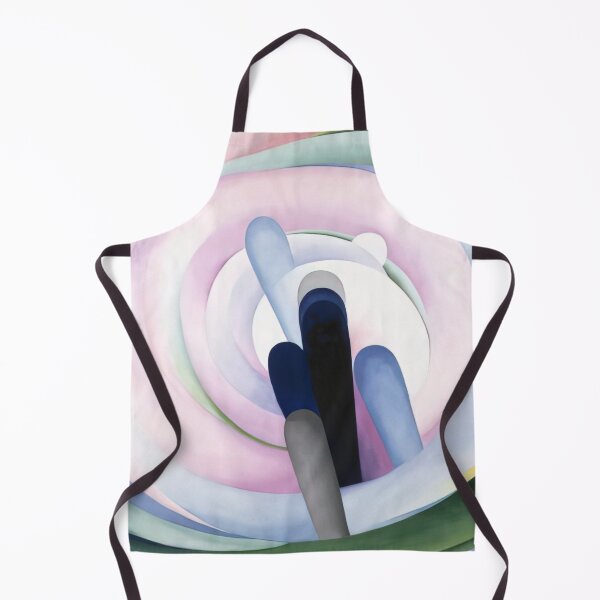 Item preview, Grey Blue And Black, Pink Circle By Georgia O'keeffe designed and sold by LOIKAMT.