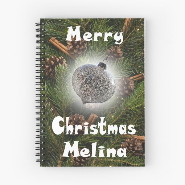 Item preview, Merry Christmas Melina - Pine & Cinnamon with Glass Bauble :) designed and sold by Myriel-Myriel.