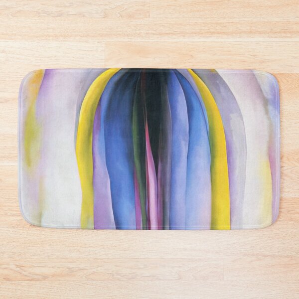 Item preview, Grey Line With Black, Blue And Yellow By Georgia O'keeffe designed and sold by LOIKAMT.