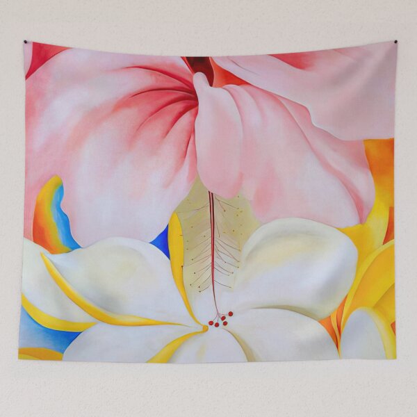 Item preview, Hibiscus With Plumeria By Georgia O'keeffe designed and sold by LOIKAMT.
