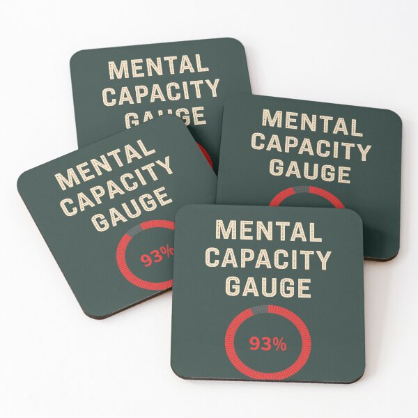 Item preview, Mental Capacity Gauge designed and sold by MentalDripCave.
