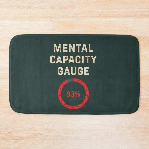 Item preview, Mental Capacity Gauge designed and sold by MentalDripCave.