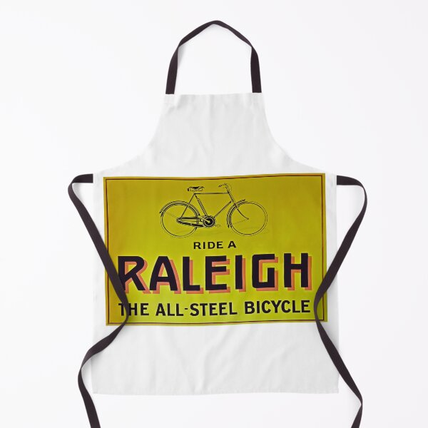 Artikelvorschau, Vintage Emaille Raleigh Fahrrad Werbeschild entworfen und verkauft von Random Railways.