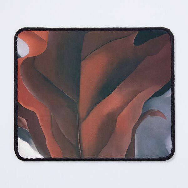 Item preview, Large Dark Red Leaves On White By Georgia O'keeffe designed and sold by LOIKAMT.