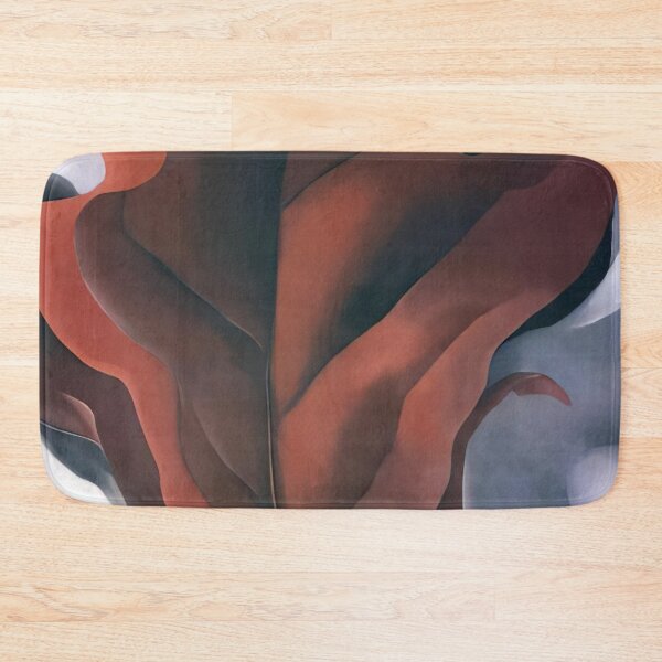 Item preview, Large Dark Red Leaves On White By Georgia O'keeffe designed and sold by LOIKAMT.