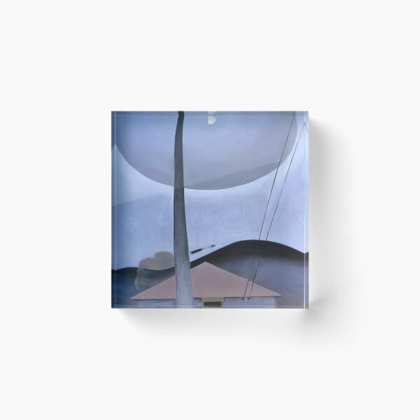 Item preview, Little House With Flagpole By Georgia O'keeffe designed and sold by LOIKAMT.