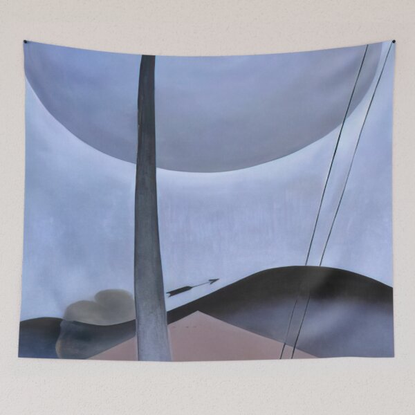 Item preview, Little House With Flagpole By Georgia O'keeffe designed and sold by LOIKAMT.
