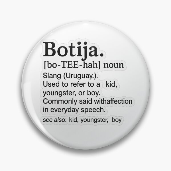 Item preview, Botija Definition Sticker – Uruguayan Slang designed and sold by CapyToon.