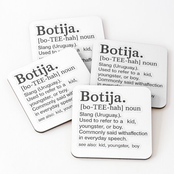 Item preview, Botija Definition Sticker – Uruguayan Slang designed and sold by CapyToon.