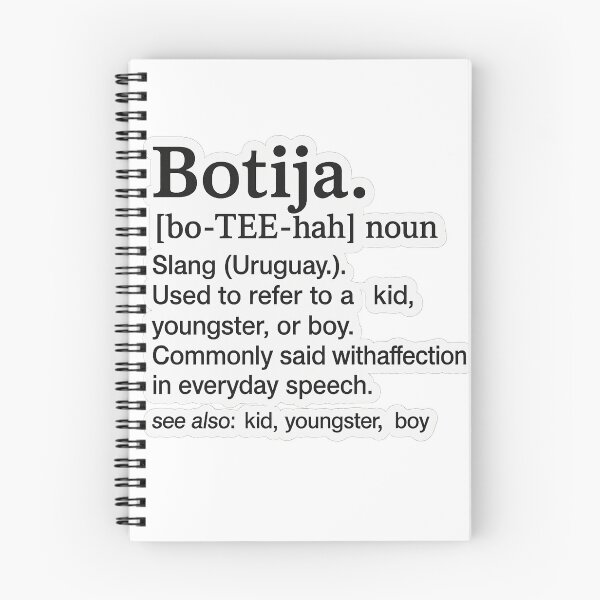 Item preview, Botija Definition Sticker – Uruguayan Slang designed and sold by CapyToon.