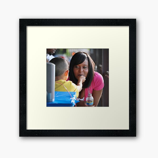 Robin & Camryn Framed Art Print