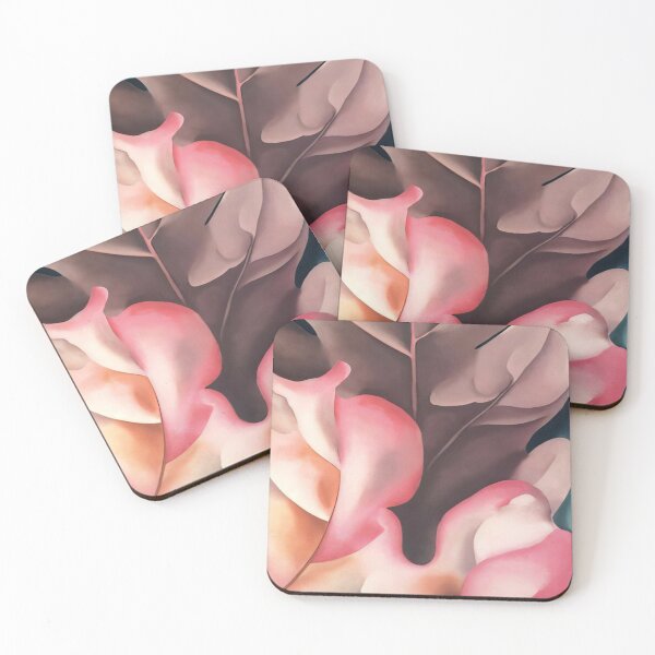 Item preview, Oak Leaves Pink And Grey By Georgia O'keeffe designed and sold by LOIKAMT.