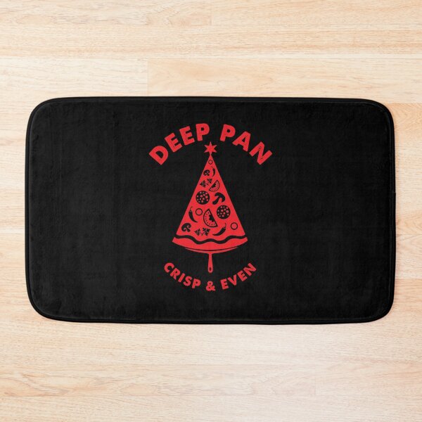 Item preview, Deep Pan Crisp & Even funny, punny Pizza Christmas pun designed and sold by LovedayDesigns.