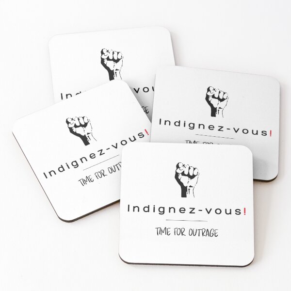 Item preview, Indignez-vous! / Time for Outrage – Protest Activist designed and sold by goldenbrown09.