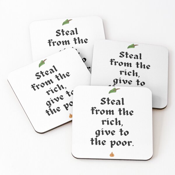 Item preview, Steal from the rich, give to the poor designed and sold by StuffandThingsB.