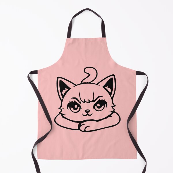 Item preview, Mischievous Cat Kitten Resting Paws Determined Stare Cute designed and sold by shirt-o-mat.