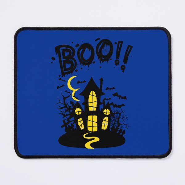 Item preview, Boo, Spooky Haunted House Halloween Theme designed and sold by petpuppymania.