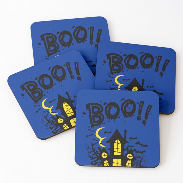 Item preview, Boo, Spooky Haunted House Halloween Theme designed and sold by petpuppymania.