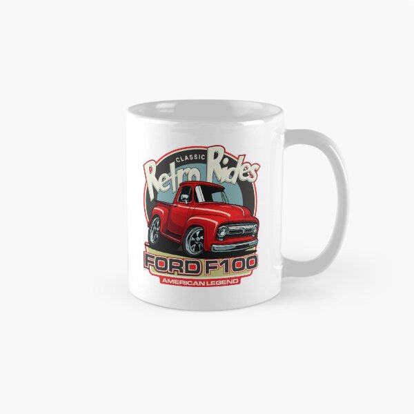 Artikelvorschau, Retro-Fahrten Ford F100 entworfen und verkauft von dpi-print.