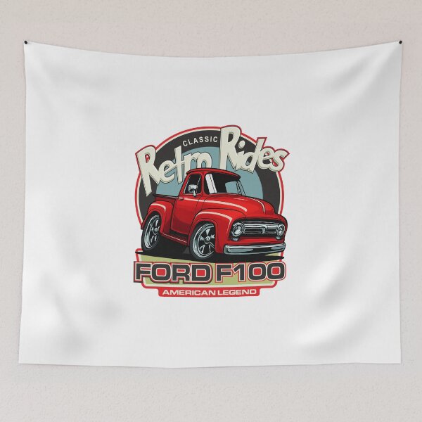 Item preview, Retro Rides Ford F100 designed and sold by dpi-print.