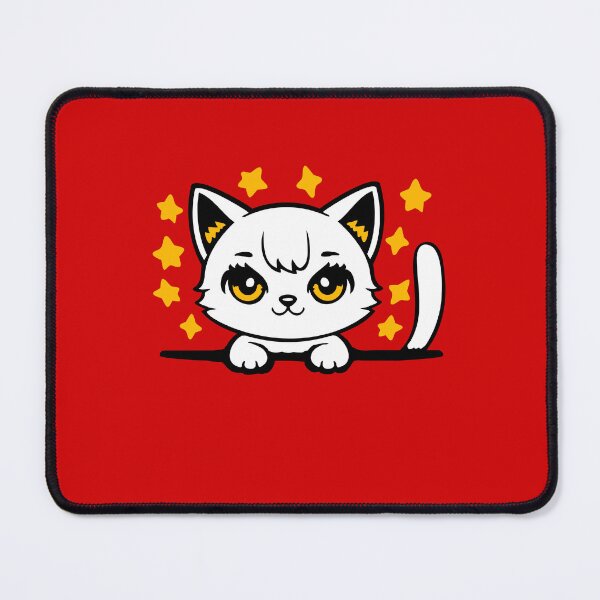 Item preview, Cute Cat Kitten Peeking Golden Eyes Stars Adorable designed and sold by shirt-o-mat.