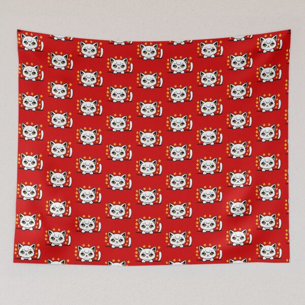 Item preview, Cute Cat Kitten Peeking Golden Eyes Stars Adorable designed and sold by shirt-o-mat.