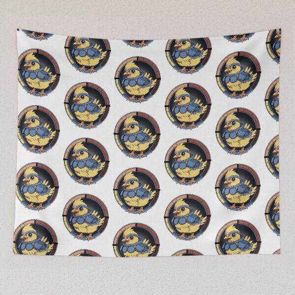 Item preview, Boris the Agent Chick – Retro Arcade Style designed and sold by Phoenix Art Studio.