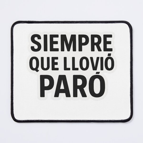 Item preview, Whenever it rained, it stopped – Uruguayan Saying designed and sold by CapyToon.