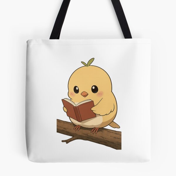 Item preview, A Cute Bird Reading a Book designed and sold by OhUTees.