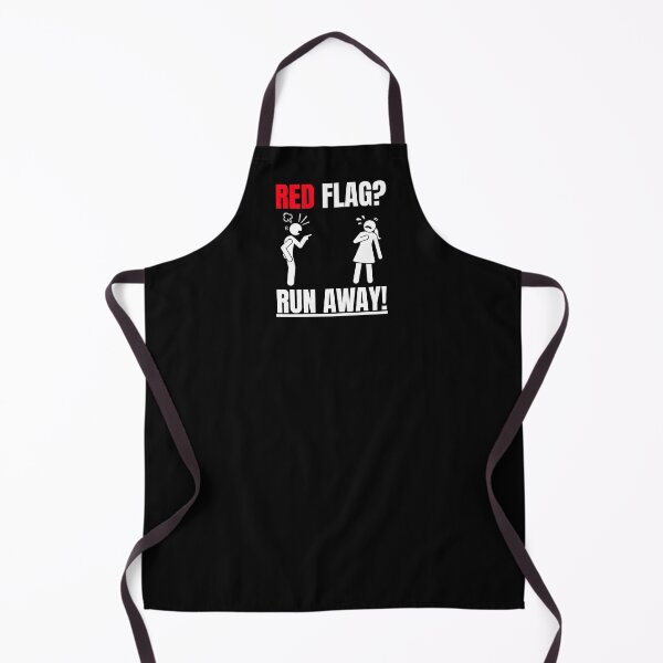 Item preview, Red flag? run away! designed and sold by BloodyTeapot.