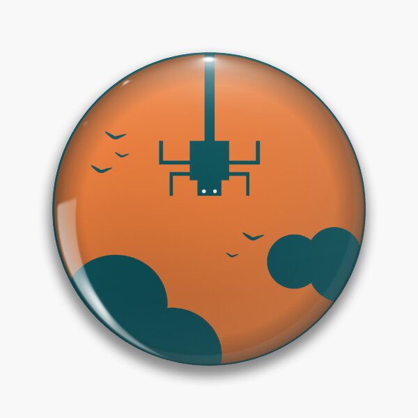 Item preview,  minimal halloween spider designed and sold by MEnimal-Shop.