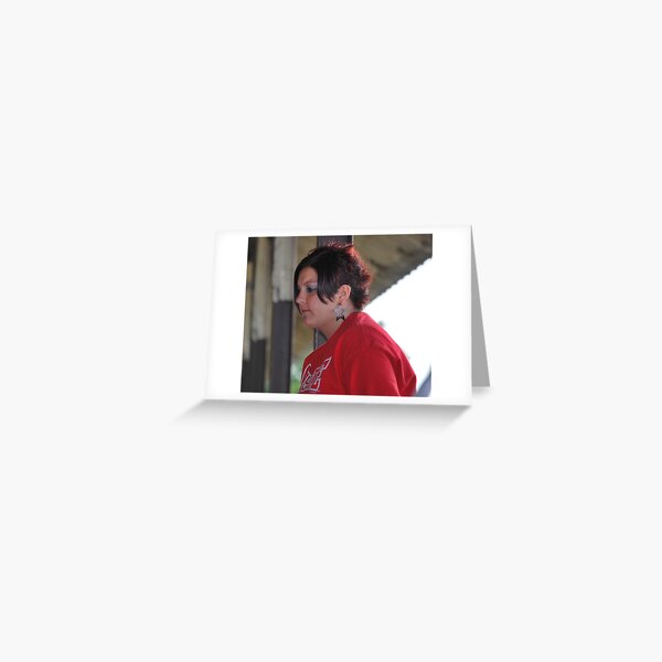 All about the Hair Greeting Card